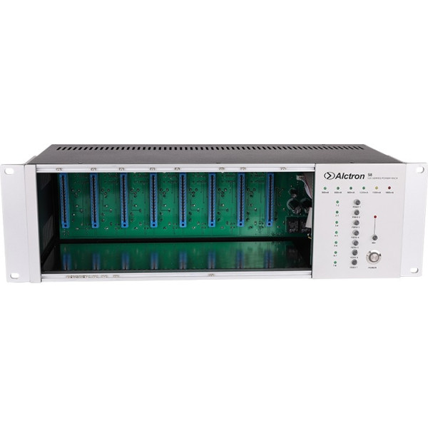 Alctron S8 500-as rendszerű 8-foglalatos tápház