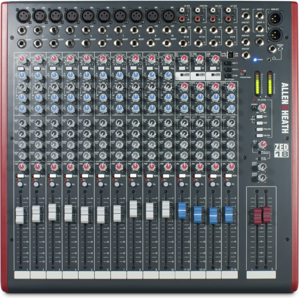 Allen & Heath ZED-18 analóg keverő/USB hangkártya