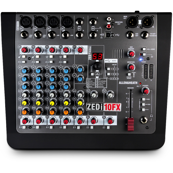 Allen & Heath ZEDi-10FX analóg keverő/USB hangkártya