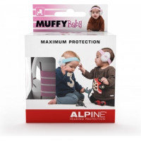 Alpine Muffy Baby rózsaszín csecsemő hallásvédő/fülvédő tok