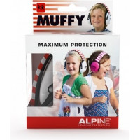 Alpine Muffy fehér gyermek hallásvédő/fülvédő tok