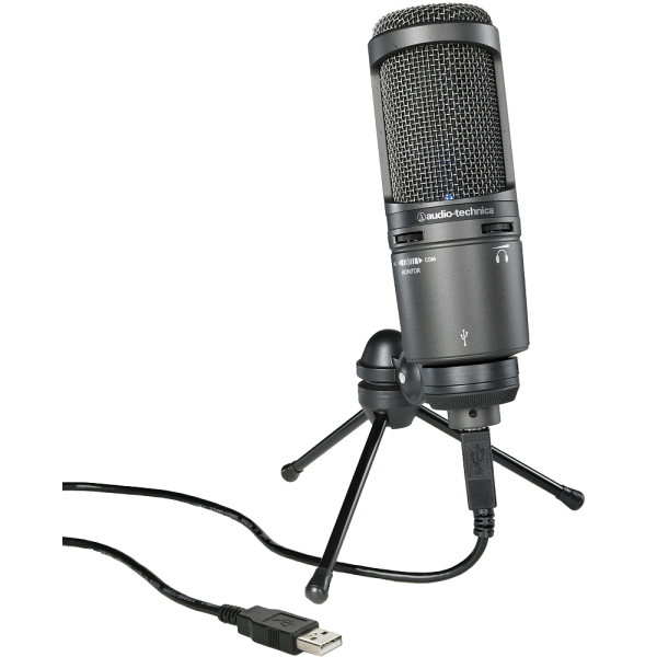 Audio-Technica AT2020USB+ USB kondenzátor mikrofon Audio-Technica AT2020USB+ USB kondenzátor mikrofon