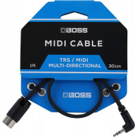 BOSS BMIDI-1-35 30 cm TRS/MIDI kábel