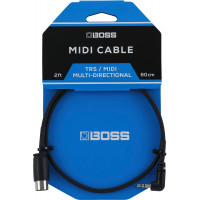 BOSS BMIDI-2-35 60 cm TRS/MIDI kábel
