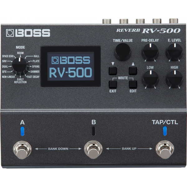 BOSS RV-500 Reverb zengető effektpedál