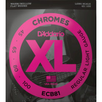 D'Addario ECB81 Chromes 40-100 basszus gitárhúr
