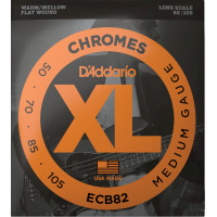 D'Addario ECB82 Chromes 50-105 basszus gitárhúr
