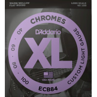 D'Addario ECB84 Chromes 40-100 basszus gitárhúr