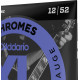D'Addario ECG25 Chromes Flat Wound 12-52 elektromos gitárhúr