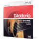 D'Addario EJ12 80/20 Bronze 13-56 akusztikus gitárhúr