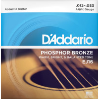 D'Addario EJ16 Phosphor Bronze 12-53 akusztikus gitárhúr