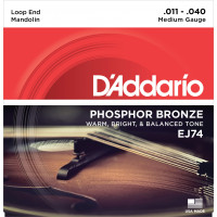 D'Addario EJ74 Phosphor Bronze 11-40 mandolin húr