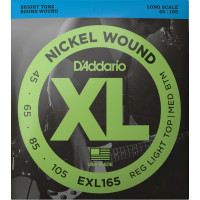 D'Addario EXL165 Nickel Wound 45-105 basszus gitárhúr