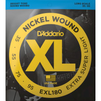D'Addario EXL180 Nickel Wound 35-95 basszus gitárhúr