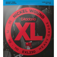 D'Addario EXL230 Nickel Wound 55-110 basszus gitárhúr