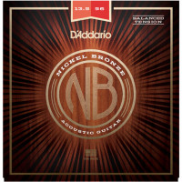 D'Addario NB13556BT Nickel Bronze 13,5-56 akusztikus gitárhúr