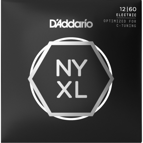 D'Addario NYXL1260 Nickel Wound 12-60 elektromos gitárhúr