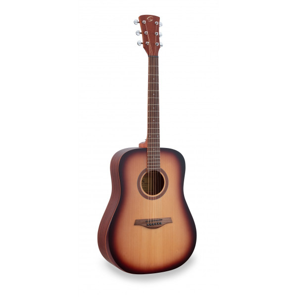SOUNDSATION EDGE ST DN-YSB - Dreadnought akusztikus gitár mahagóni kartámasszal