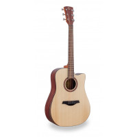 EDGE SOLID SDNCE-NT - Dreadnought elektroakusztikus gitár mahagóni kartámasszal