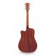 SOUNDSATION EDGE SOLID SDNCE-NT - Dreadnought elektroakusztikus gitár mahagóni kartámasszal
