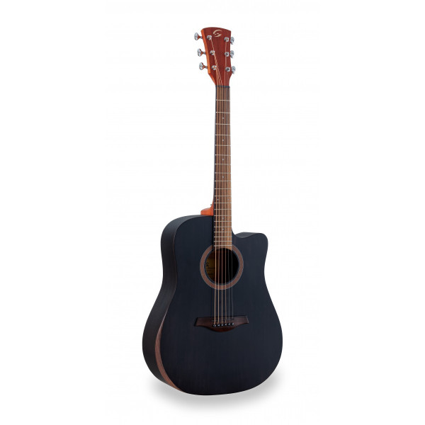 EDGE SOLID SDNCE-TBK - Dreadnought elektroakusztikus gitár mahagóni kartámasszal