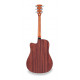 EDGE SOLID SDNCE-BSB - Dreadnought elektroakusztikus gitár mahagóni kartámasszal