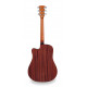SOUNDSATION EDGE SOLID SDNCE-YSB - Dreadnought elektroakusztikus gitár mahagóni kartámasszal