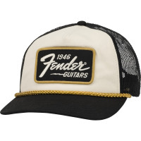 Fender 9122421201 - Fender® 1946 Gold Braid Hat, Cream/Black