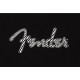 9192411506 - Fender® Spaghetti Wavy Checker Logo Tee, Black, L