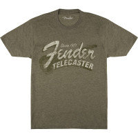 9101291897 - Fender® Since 1951 Telecaster™ T-Shirt, Military Heather Green, XXL