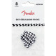 Fender 1980351088 - 351 Celluloid Picks, Checkerboard, (8 pcs.)
