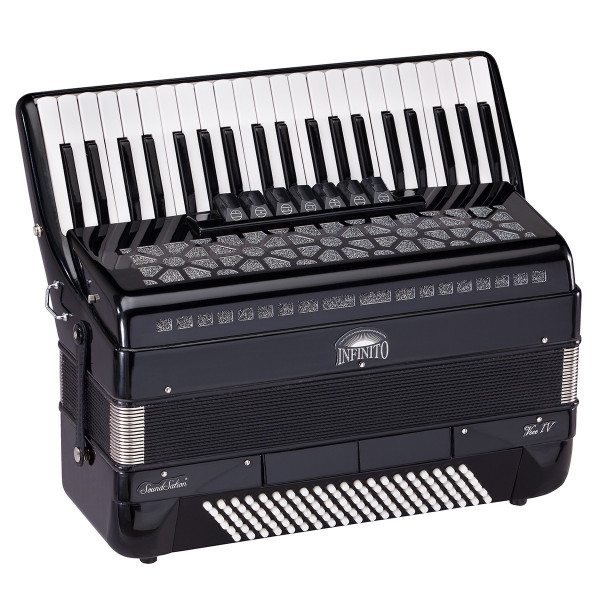 SOUNDSATION VOCE IV A41120-BK - 120 bass 3/5 accordion black