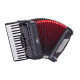 SOUNDSATION VOCE II 3472-BK - 72 bass accordion in black