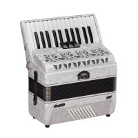 SOUNDSATION VOCE I 2648-WH - 48 bass 26 keys accordion white perloid