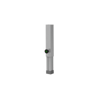 CENTOLIGHT CL-STLG-40 - Single telescopic leg adjustable from 38,5 to 58,5 cm