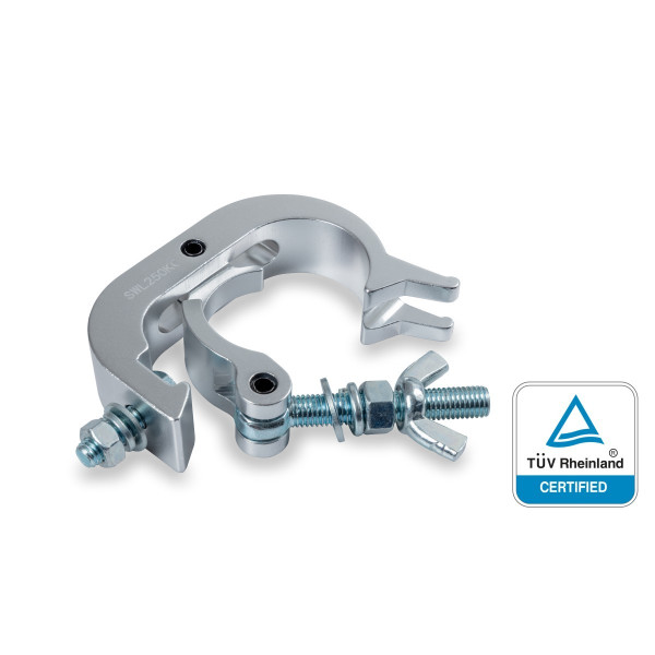 CENTOLIGHT CLC-52250S - ALUMINIUM CLAMP 44-52 MM 250 KG