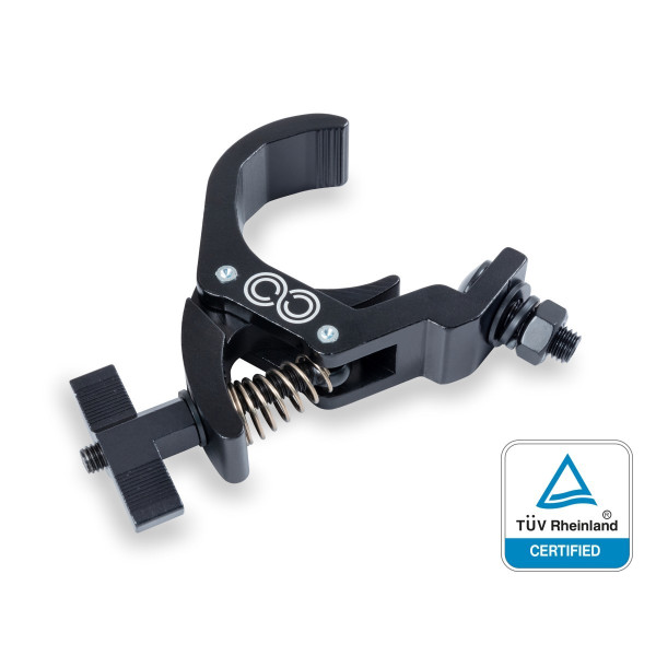 CENTOLIGHT CLCR- 6080B - BLACK ALUMINIUM QUICK RELEASE CLAMP 38 - 60 MM 80 KG