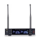WF-U2302HP - True Diversity Dual Wireless Microphone System with 1 handheld microphone and 1 bodypack with headset 630-660MHz