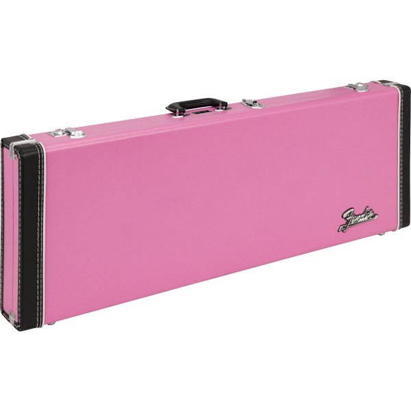 Fender 996106370 - Joe Strummer Strat/Tele Case, Pink Leopard