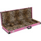 Fender 996106370 - Joe Strummer Strat/Tele Case, Pink Leopard