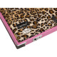 Fender 996106370 - Joe Strummer Strat/Tele Case, Pink Leopard