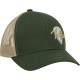 Fender 9122421400 - Fender® Globe Pick Patch Hat, Green/Khaki, One Size