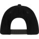 Fender 9122421500 - Fender® Gold Spaghetti Logo Corduroy Baseball Hat, Black, One Size