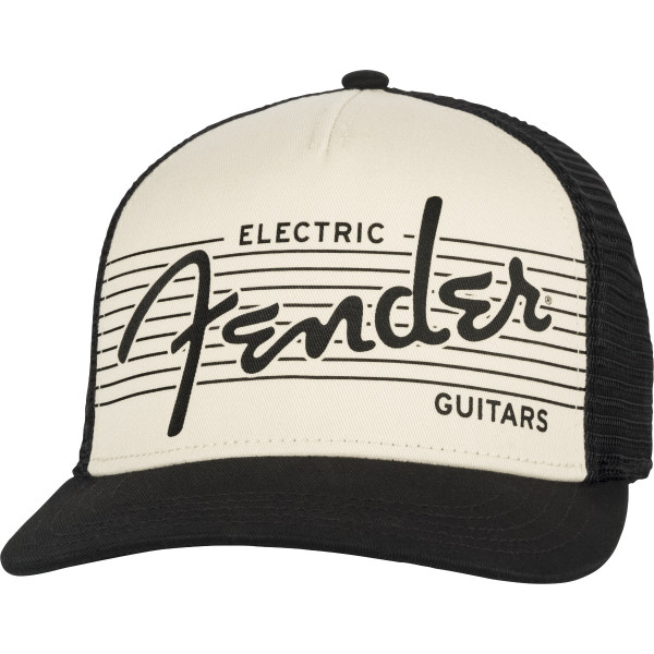 Fender 9122421202 - Fender® Electric Hat Black/Cream One Size