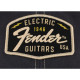Fender 9122421203 - Fender® Transition Logo Patch Hat, Black/Stone One Size