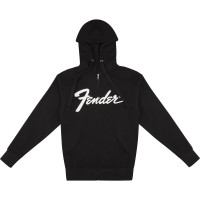 9113200306 - Fender® Transition Logo Zip Front Hoodie, Black, S