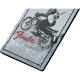 Fender 9106101003 - Fender® Vintage Ad Luggage Tag, Motorcycle Rider
