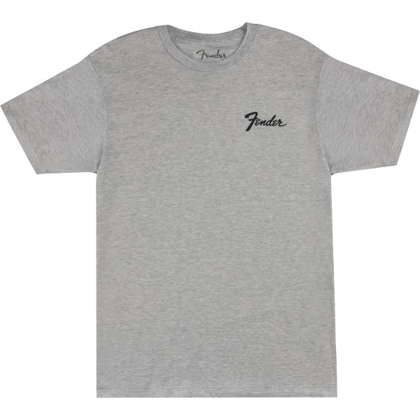 9192500306 - Fender® Transition Logo Tee, Athletic Gray, S