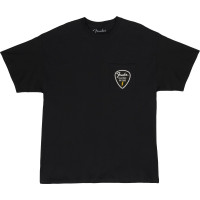 9192601606 - Fender® Pick Patch Pocket Tee, Black, XL