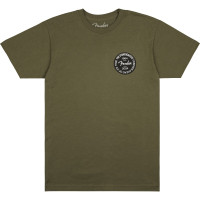 9101293397 - Stratocaster™ 70th Anniversary Badge Tee, Olive, S
